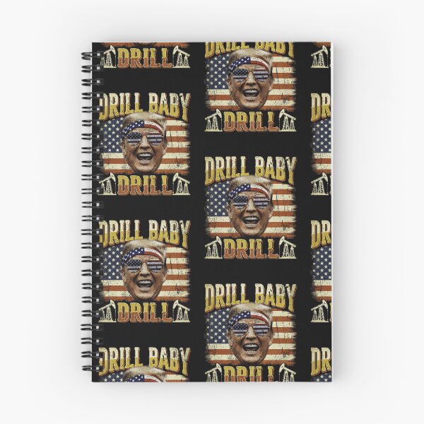 Item preview, Drill Baby Drill Retro USA Flag Oil Rig Patriot American Graphic Art designed and sold by RamonaTeal.