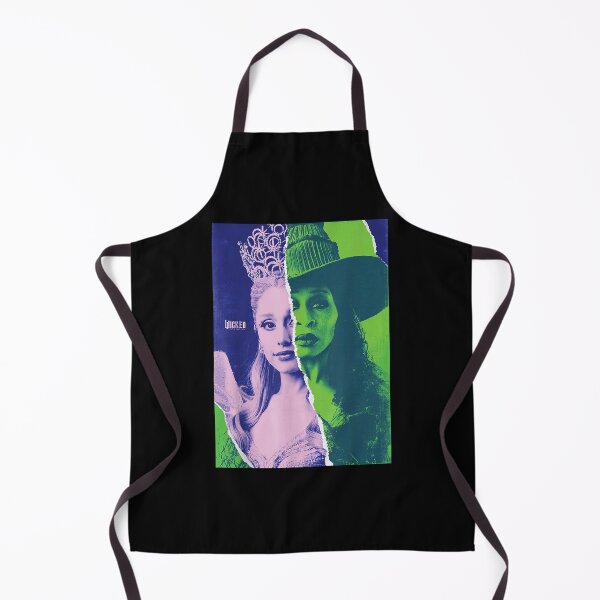Item preview, Wicked Glinda Elphaba Split Portrait Musical Fandom designed and sold by Mind-Drift.