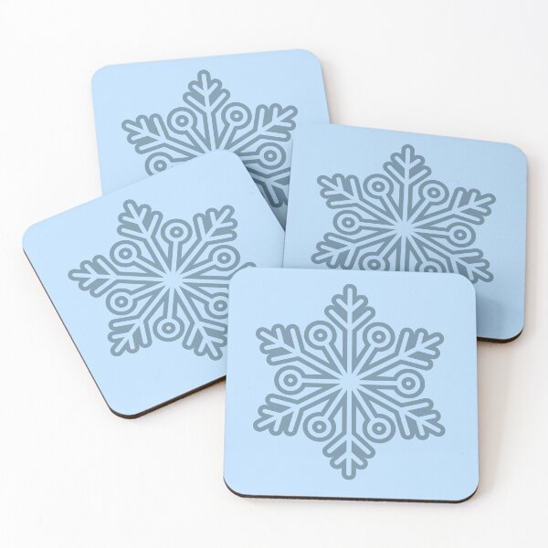 Item preview, Winter Snowflake Light Blue Seamless Pattern Art designed and sold by ​Jyoti Digital Artist.
