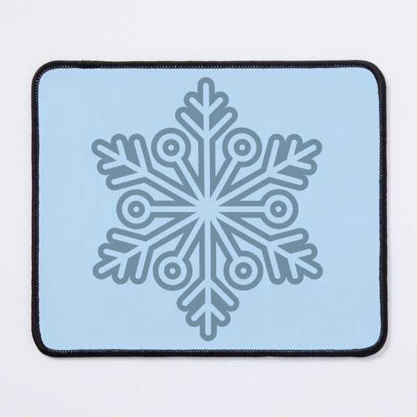 Item preview, Winter Snowflake Light Blue Seamless Pattern Art designed and sold by Jyoti Digital Artist.