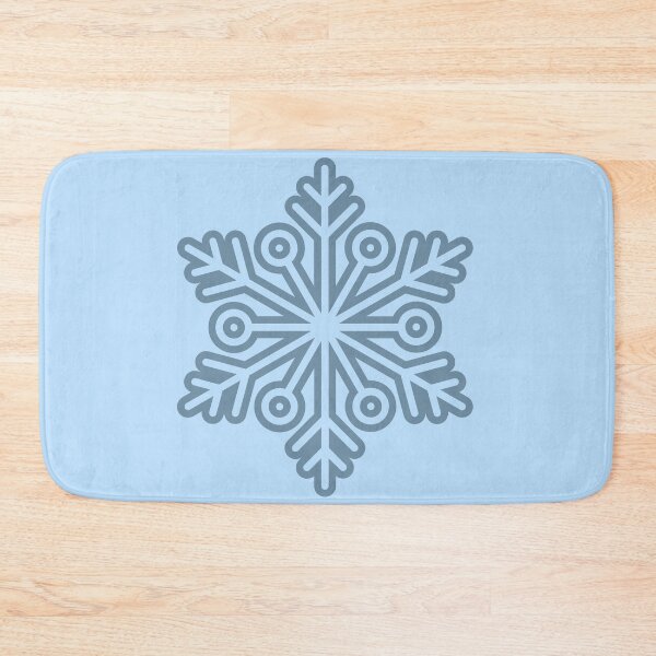 Item preview, Winter Snowflake Light Blue Seamless Pattern Art designed and sold by ​Jyoti Digital Artist.
