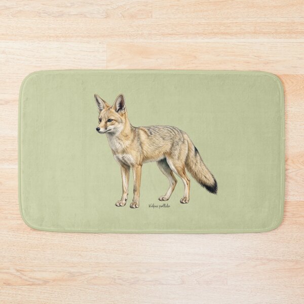 Item preview, Pale Fox Vulpes Pallida Art Print: Vintage Sahel Wildlife Illustration Poster designed and sold by FreiherrPK.