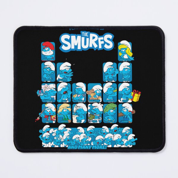 Item preview, The Smurfs Periodic Table And Many More! Retro Chest Logo Essential designed and sold by circliqueart.