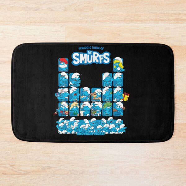 Item preview, The Smurfs Periodic Table And Many More! Retro Chest Logo Essential  designed and sold by circliqueart.