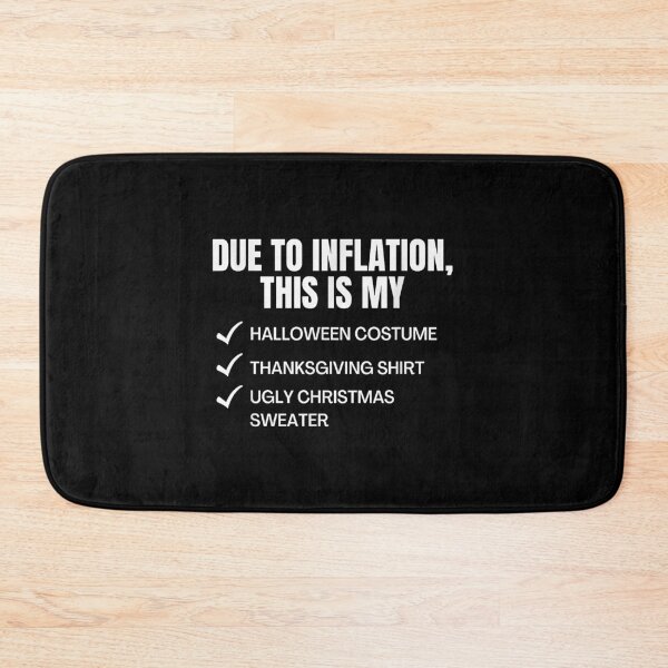 Item preview, Due to Inflation Holiday Humor Checklist designed and sold by ostenlee.