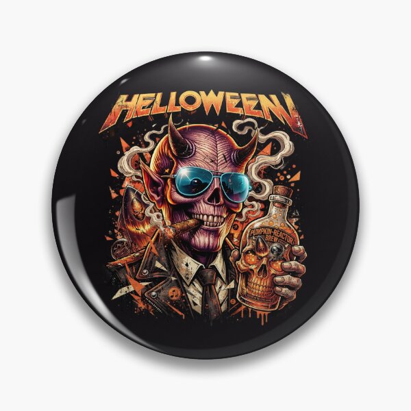 Item preview, Halloween Demon Cigar Glasses Rocket Pumpkin designed and sold by Voodoo Store Paranormal Collections.