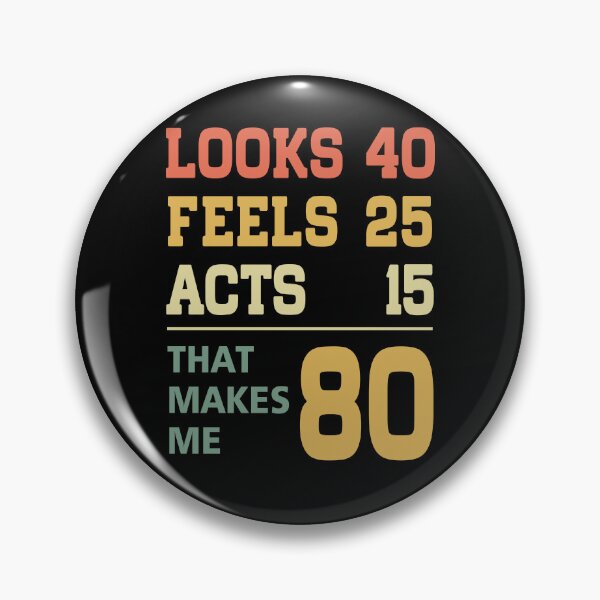 Item preview, Vintage 1946, Funny 80th Birthday Gift Distressed Gag Design designed and sold by FernaRoje.