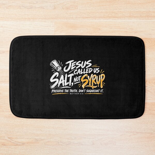 Item preview, Jesus Called Us Salt Not Syrup Matthew 5:13 Christian Message designed and sold by OddPopARt.