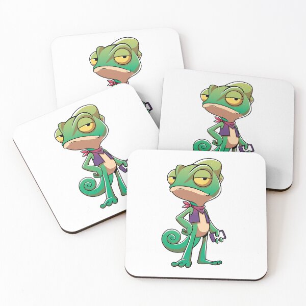 Item preview, Sassy Chameleon With Phone Chill Lizard Cartoon designed and sold by Rupesh-Art26.