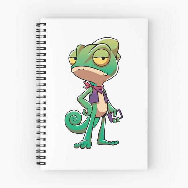 Item preview, Sassy Chameleon With Phone Chill Lizard Cartoon designed and sold by Rupesh-Art26.
