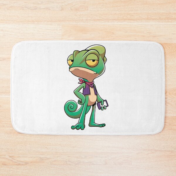 Item preview, Sassy Chameleon With Phone Chill Lizard Cartoon designed and sold by Rupesh-Art26.