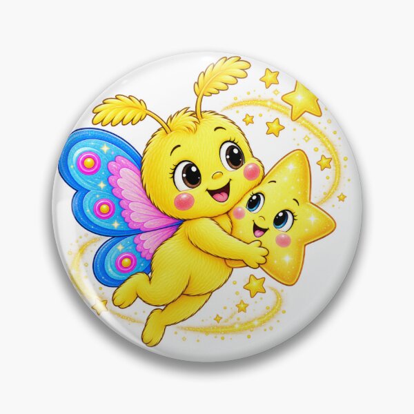 Item preview, Pöttöm and the Smiling Star – Cute Magical Story Character designed and sold by Little Joys Art.