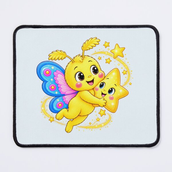 Item preview, Pöttöm and the Smiling Star – Cute Magical Story Character designed and sold by Little Joys Art.
