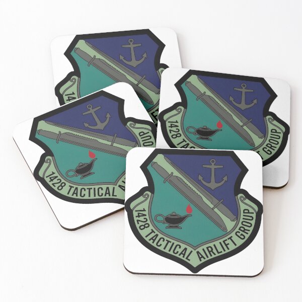 Item preview, USAF 1428th Tactical Airlift Group Subdued Patch designed and sold by CharlieDesings.
