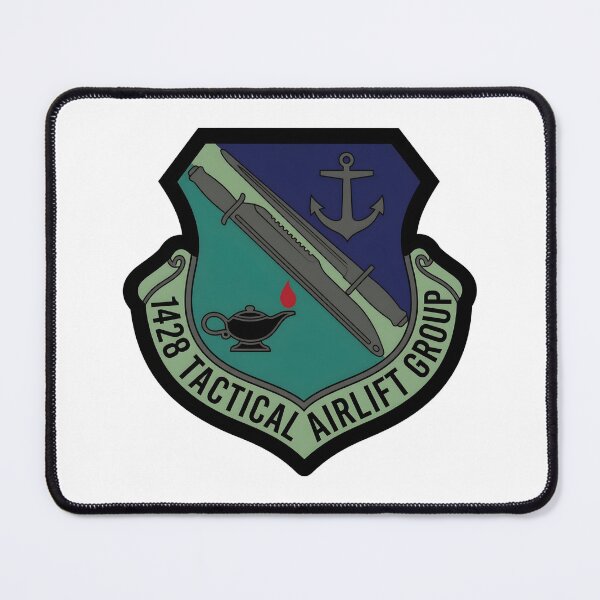 Item preview, USAF 1428th Tactical Airlift Group Subdued Patch designed and sold by CharlieDesings.