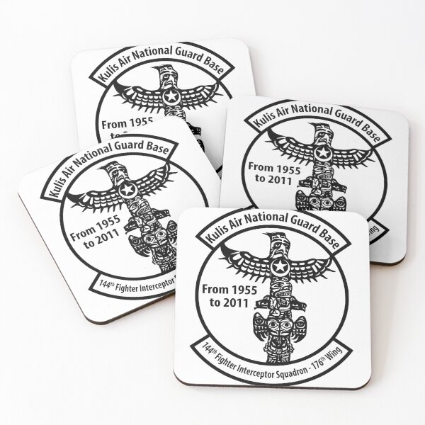 Item preview, Kulis Air National Guard Base Commemorative Patch    designed and sold by CharlieDesings.