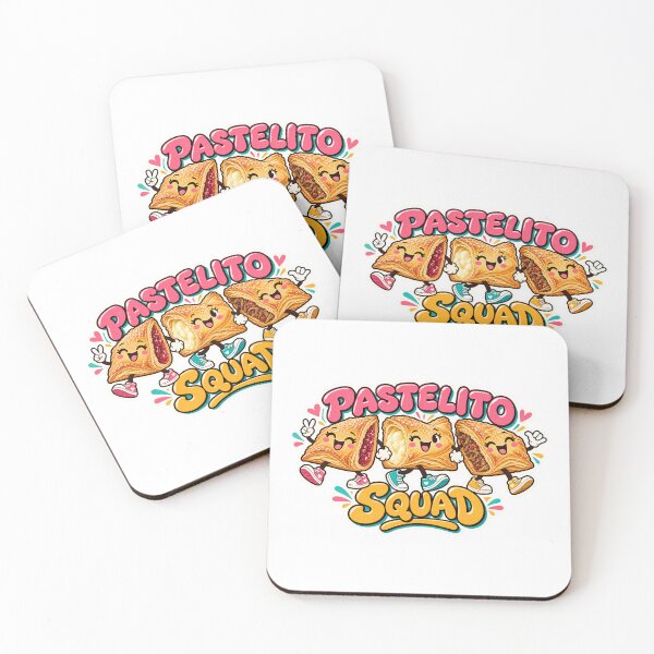 Item preview, Pastelito Squad Cute Cuban Pastry Guava Cheese Meat Kawaii designed and sold by yaney85.
