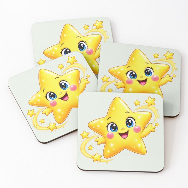 Item preview, Smiling Magic Star – Cute Story Character designed and sold by Little Joys Art.