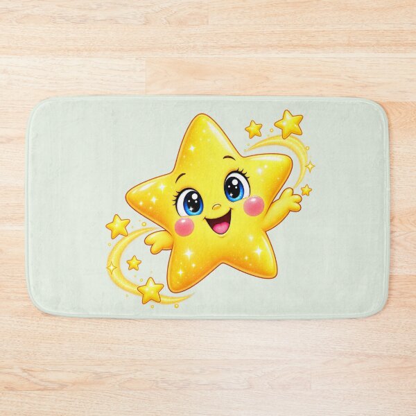 Item preview, Smiling Magic Star – Cute Story Character designed and sold by Little Joys Art.