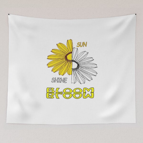 Item preview, Dual Tone Sunflower Line Art - Sun Bloom Vector Design designed and sold by Carftora786.