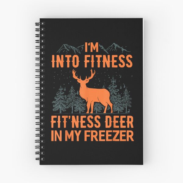 Item preview, I'm Into Fitness Deer Hunting Mountain Forest Humor designed and sold by ostenlee.