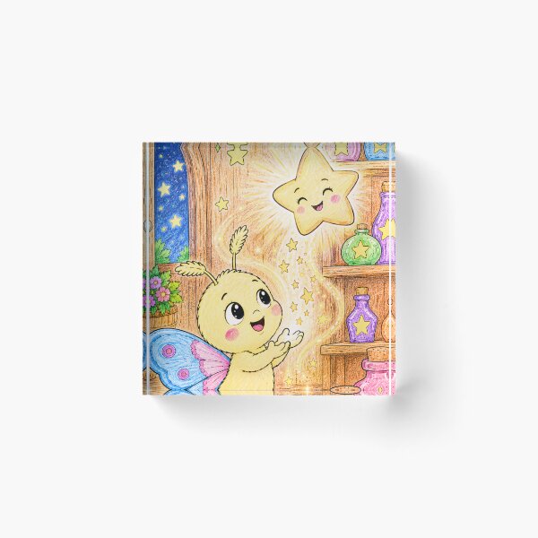 Item preview, Pöttöm and the Little Star – Magical Story Scene designed and sold by Little Joys Art.