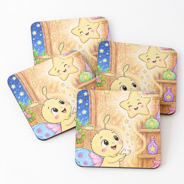 Item preview, Pöttöm and the Little Star – Magical Story Scene designed and sold by Little Joys Art.