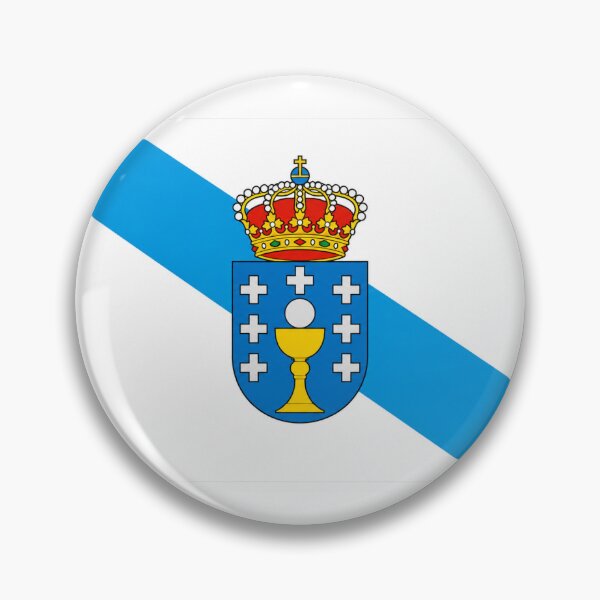 Item preview, Galicia Flag & Coat of Arms  – Galician Pride designed and sold by CositaByEs.