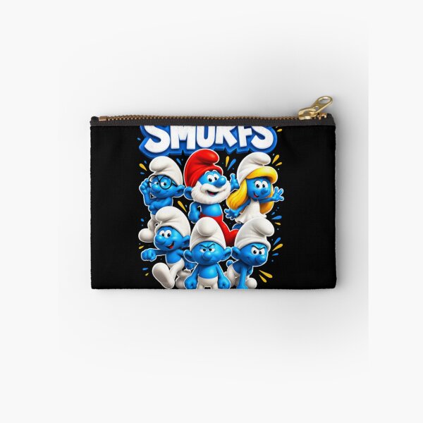 Item preview, The Smurfs Retro Comic Panels Design  designed and sold by circliqueart.