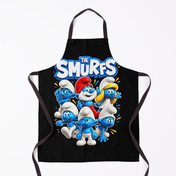 Item preview, The Smurfs Retro Comic Panels Design  designed and sold by circliqueart.