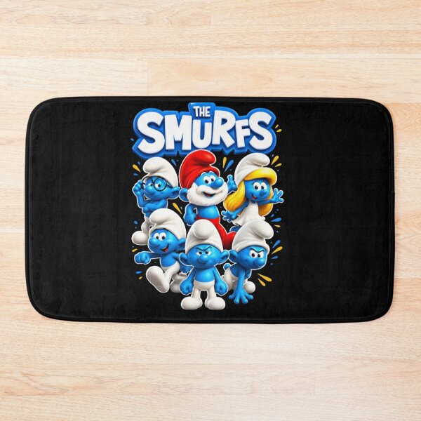 Item preview, The Smurfs Retro Comic Panels Design  designed and sold by circliqueart.