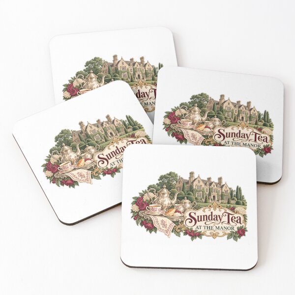 Item preview, Sunday Tea At The Manor Vintage English Country House Tea Party designed and sold by yaney85.