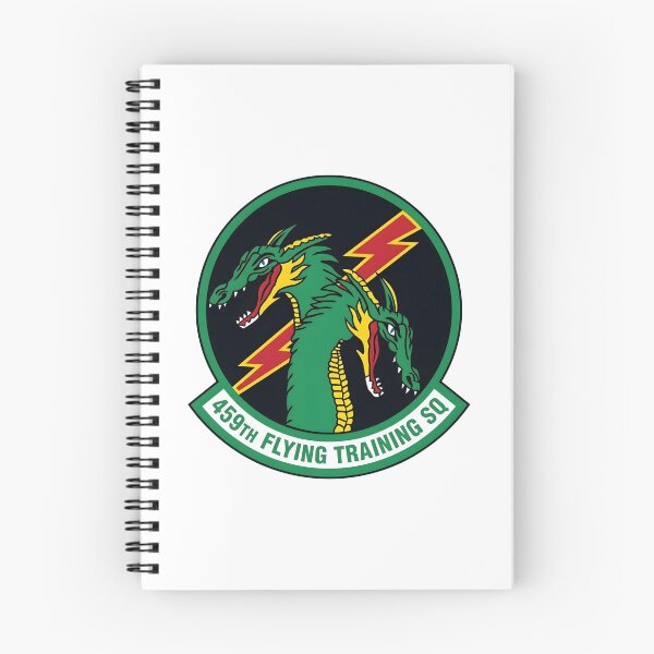 Item preview, USAF 459th Flying Training Squadron Twin Dragons Patch    designed and sold by CharlieDesings.