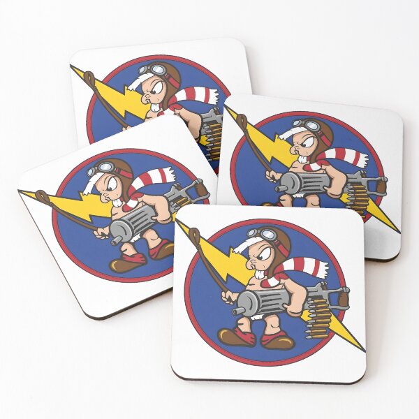 Item preview, USAAF 510th Fighter Squadron WWII Patch    designed and sold by CharlieDesings.
