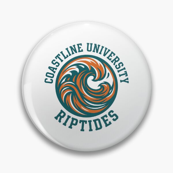 Item preview, Retro Ocean Wave Graphic – Coastal Surf & Collegiate Style designed and sold by Everyday Vibe Studio.