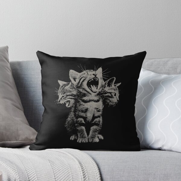 Item preview, Three Headed Cat Vintage 90s Surreal Kitten designed and sold by Mind-Drift.