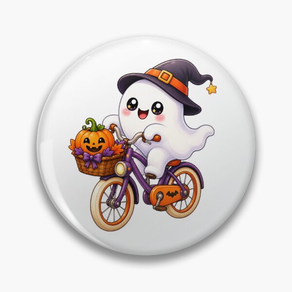 Item preview, Cute Halloween Clipart Collection – Kawaii Witch, Ghost, Zombie, Cat & Pumpkin designed and sold by Pixanova.