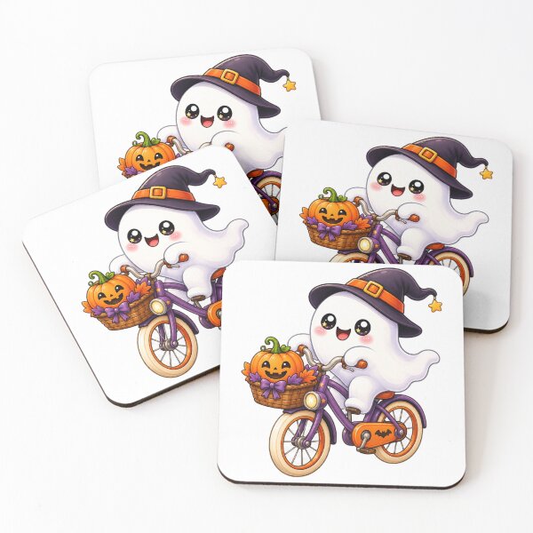 Item preview, Cute Halloween Clipart Collection – Kawaii Witch, Ghost, Zombie, Cat & Pumpkin designed and sold by Pixanova.