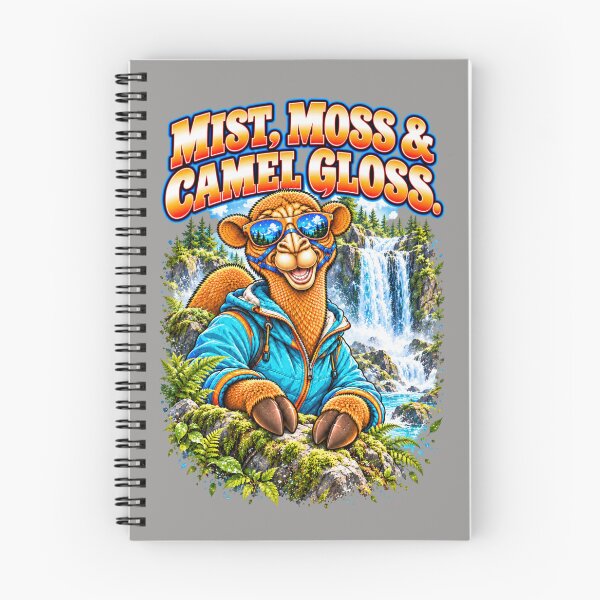 Item preview, Mist, Moss & Camel Gloss – Funny Outdoor Exploring T-Shirt – Funny Camel T-Shirt Animal Graphic Camel T-Shirt designed and sold by Camel & Quirk.