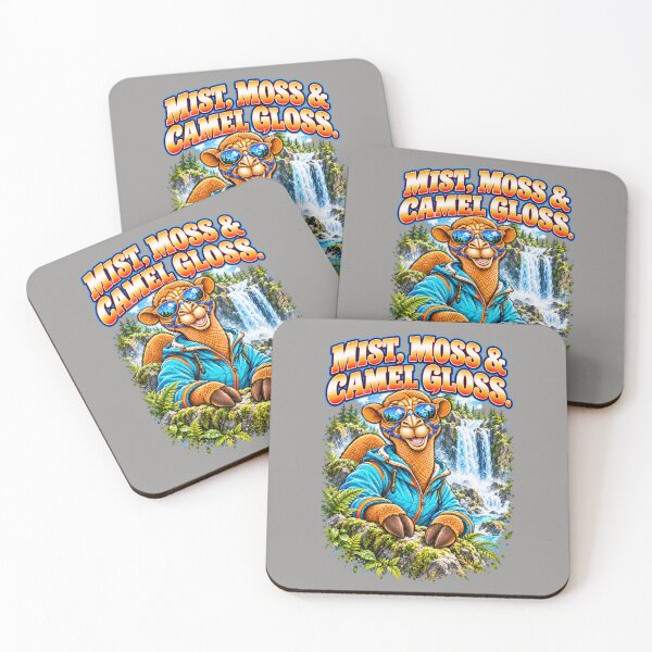 Item preview, Mist, Moss & Camel Gloss – Funny Outdoor Exploring T-Shirt – Funny Camel T-Shirt Animal Graphic Camel T-Shirt designed and sold by Camel & Quirk.