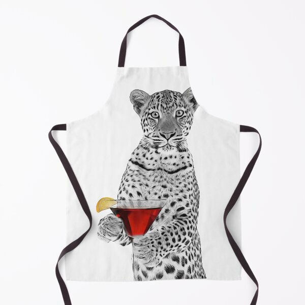 Item preview, Black and White Leopard with Cosmopolitan designed and sold by PLisasPets.