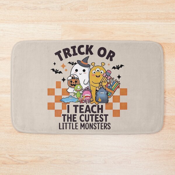 Item preview, I Teach The Cutest Little Monsters Funny Cute Ghost Bookish Trick Or Teach designed and sold by gear-posters.