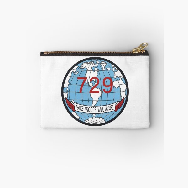 Item preview, USAF 729th Tactical Airlift Squadron Have Troops Will Travel Patch    designed and sold by CharlieDesings.
