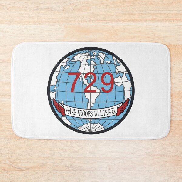Item preview, USAF 729th Tactical Airlift Squadron Have Troops Will Travel Patch    designed and sold by CharlieDesings.