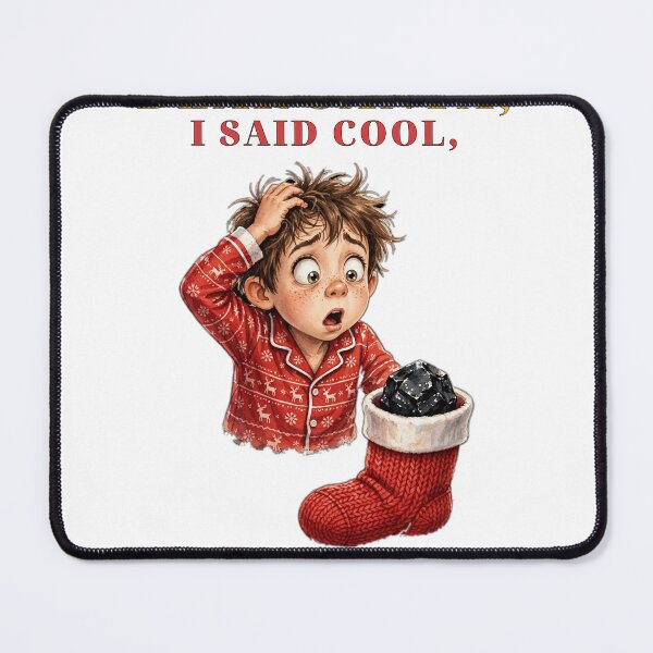 Item preview, Dear Santa I Said Cool Not Coal — Funny Stocking Gag Tee designed and sold by FitEnvy.