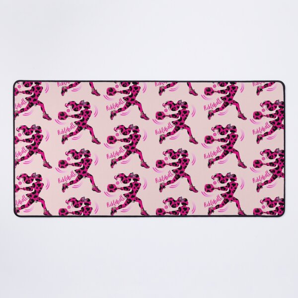 Item preview, Pink and Black Leopard Print Women's Pickleball Player Silhouette – Cute Sports Gift designed and sold by Wennebabs.