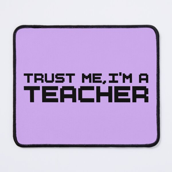 Item preview, Trust Me I’m a Teacher – Bold Typography Sticker designed and sold by tviyluv.