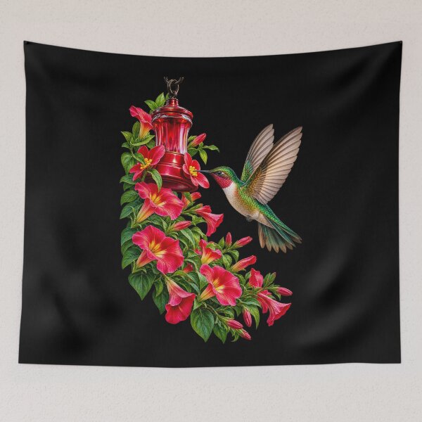 Item preview, Hummingbird Feeder and Hummingbird Garden designed and sold by RockitBaby.