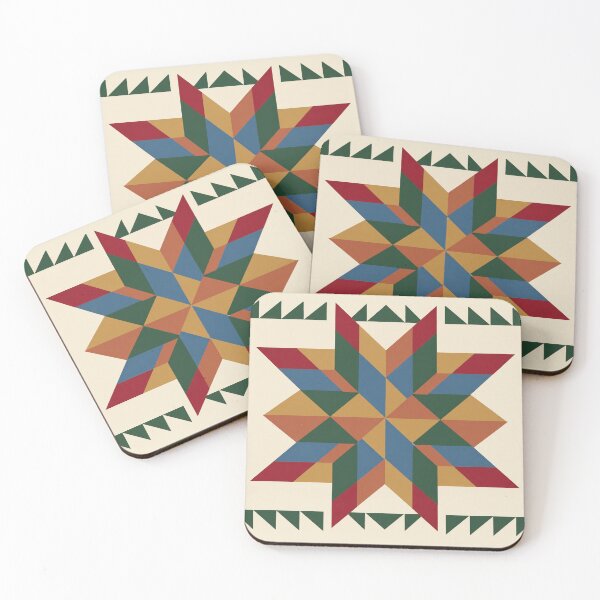 Item preview, Radiant Star Quilt – Modern Christmas Throw Blanket designed and sold by astersgraphics.