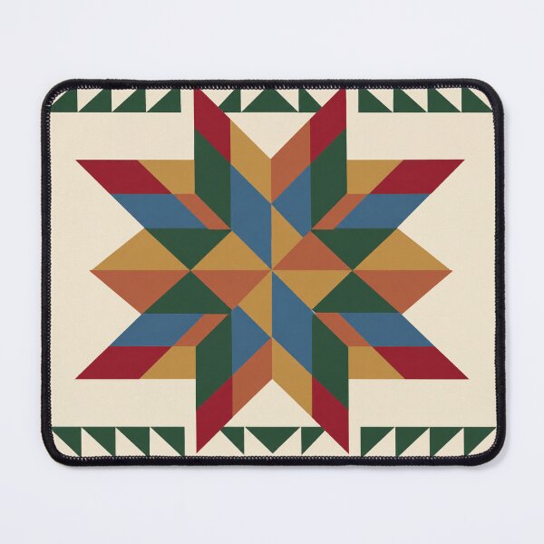 Item preview, Radiant Star Quilt – Modern Christmas Throw Blanket designed and sold by astersgraphics.
